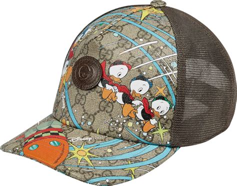 gucci donald duck hat.